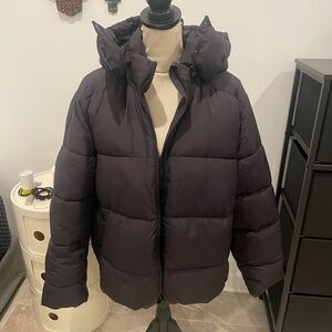 Athleta Dark Puffer Jacket